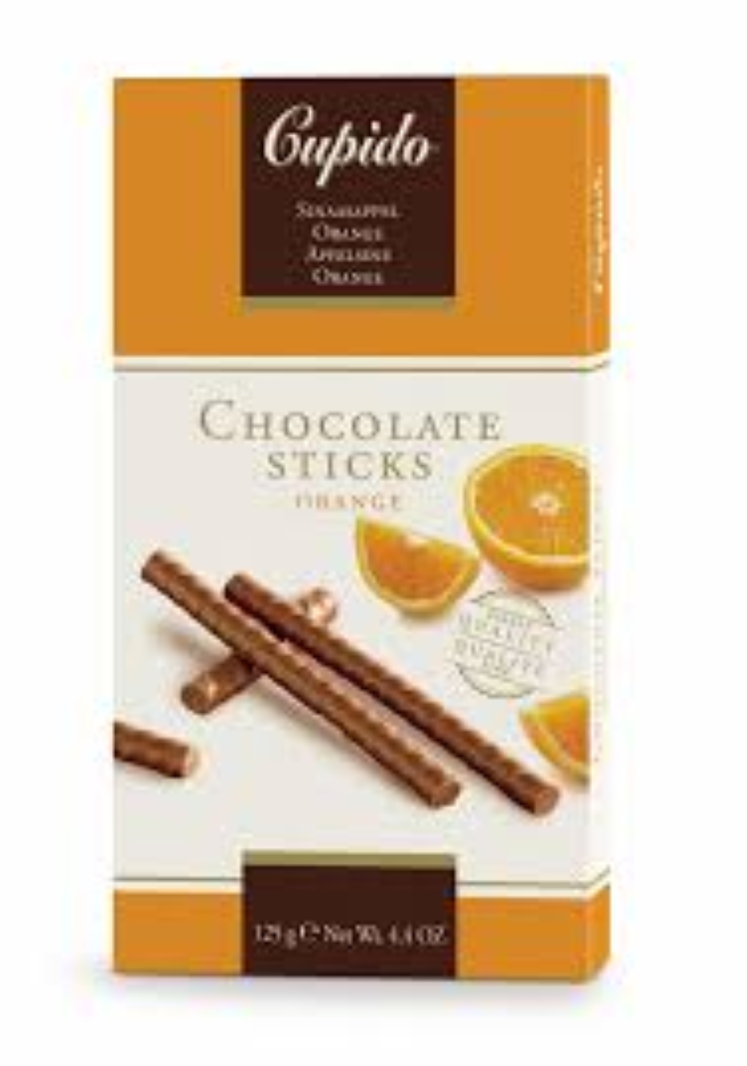 HAMLET CHOCOLATE STICKS ORANGE 125G